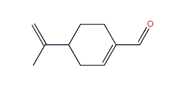 4-Isopropenyl-1-cyclohexene-1-carbaldehyde